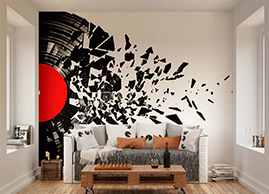 Fotomural con vinil